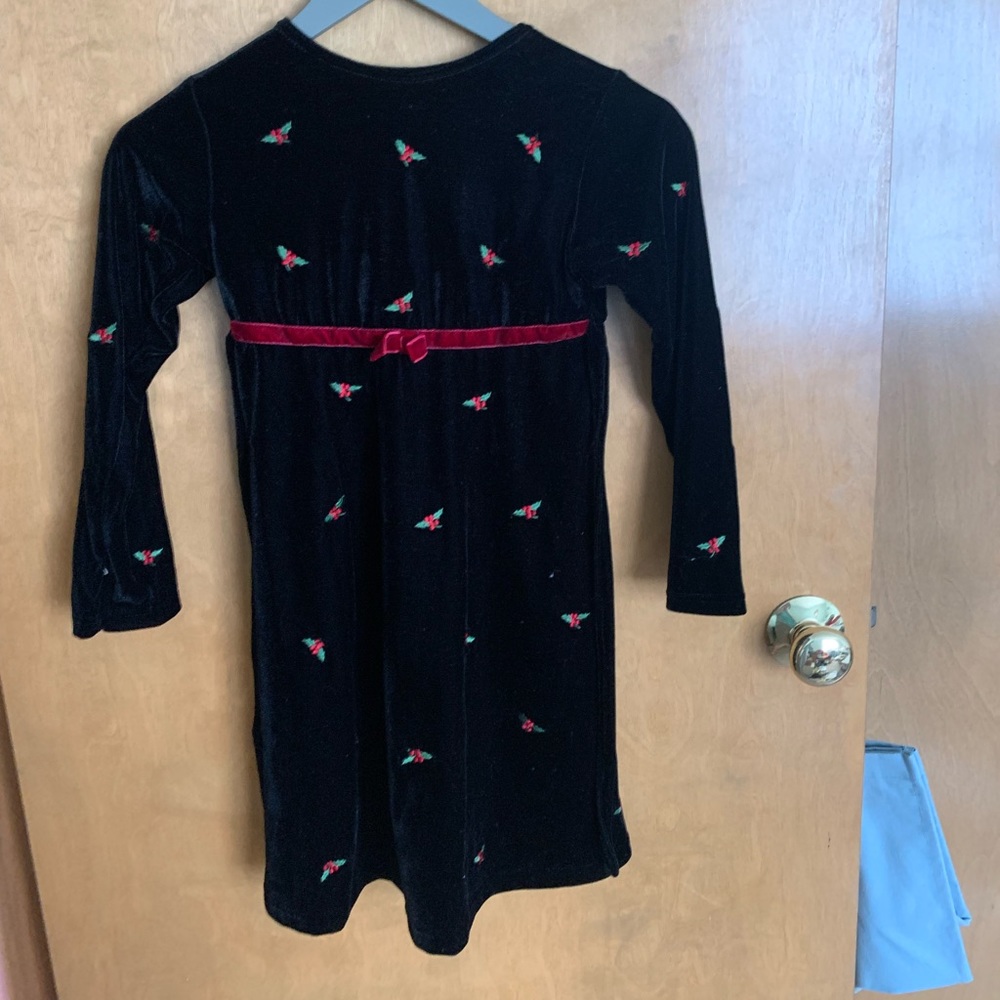 Blue Beri boulevard Holiday Girls Dress